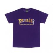 Fillmore Logo Tee - Paars Streetwear Thrasher , Purple , Heren