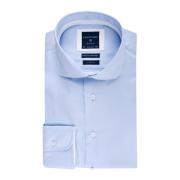 Blauwe Overhemdjurk van Katoen, Slim Fit Profuomo , Blue , Heren