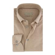 Beige Overhemdjurk - Slim Fit John Miller , Beige , Heren