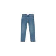 Wijdvallende jeans met taps toelopende pijpen Samsøe Samsøe , Blue , H...