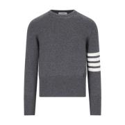 Grijze Sweaters - Maglione Thom Browne , Gray , Heren