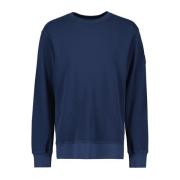 Donkerblauwe Gebreide Trui Airforce , Blue , Heren