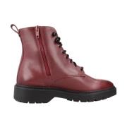 Lace-up Boots Clarks , Red , Dames