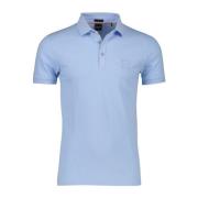 Lichtblauwe Polo Shirt, Slim Fit Hugo Boss , Blue , Heren