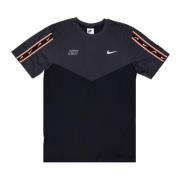 Herhaal Sportkleding T-shirt Zwart/Grijs/Wit Nike , Black , Heren