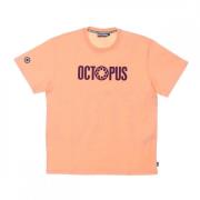 T-Shirts Octopus , Orange , Heren