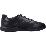 Stijlvolle Herensneakers Geox , Black , Heren