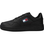 Retro Basket Sneakers Tommy Jeans , Black , Heren