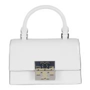 Trend Spazzolato Mini TopHandle Tas Tory Burch , White , Dames