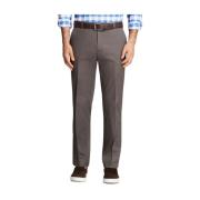 Grijze Stretch Katoenen Chinos Brooks Brothers , Gray , Heren