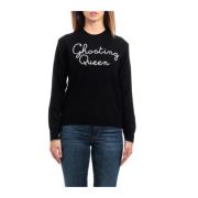 NEW Queen Crewneck Sweater MC2 Saint Barth , Black , Dames