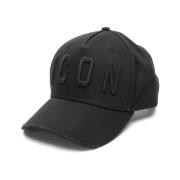 Icon Baseball pet Dsquared2 , Black , Heren