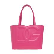 Leren shopper tas Dolce & Gabbana , Pink , Dames