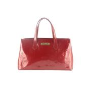 Pre-owned Leather louis-vuitton-bags Louis Vuitton Vintage , Red , Dam...