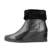 Ankle Winterlaarzen Geox , Black , Dames