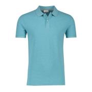 Korte mouw poloshirt in lichtblauw Profuomo , Blue , Heren