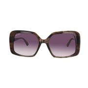 Pre-owned Fabric sunglasses Moncler Pre-owned , Black , Dames