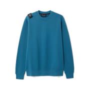 Core Crew Sweatshirt in Stormblauw Ma.strum , Blue , Heren