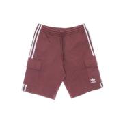 Casual Shorts Adidas , Red , Heren