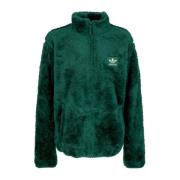 Fluffy Fleece Track Jacket Adidas , Green , Heren