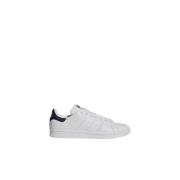 Klassieke Stan Smith Leren Sneakers Adidas , White , Heren