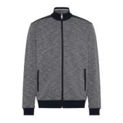 Grijze Zip-Through Sweatshirt Bugatti , Gray , Heren