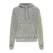‘S-Ginafy-Hood’ hoodie Diesel , Gray , Heren