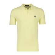 Gele poloshirt met korte mouw Fred Perry , Yellow , Heren