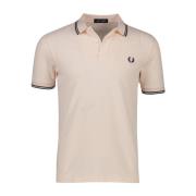 Oranje Polo Shirt Fred Perry , Orange , Heren