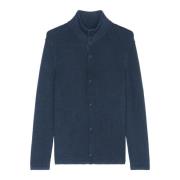 Cardigan normaal Marc O'Polo , Blue , Heren