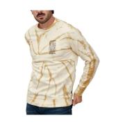 Long Sleeve Tops Vans , Beige , Heren