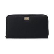 Portemonnee/kaarthouder Dolce & Gabbana , Black , Dames