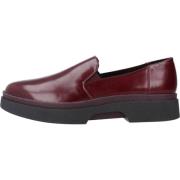 Stijlvolle Loafers voor Vrouwen Geox , Red , Dames