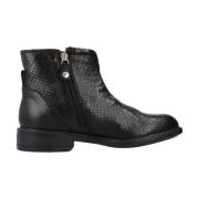 Ankle Boots Geox , Black , Dames