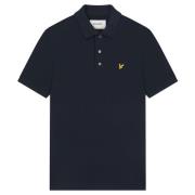 Polo- LS Plain S/S Shirt Lyle & Scott , Blue , Heren