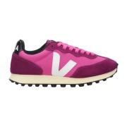 Fuchsia Sneakers met Organische Materialen Veja , Pink , Dames