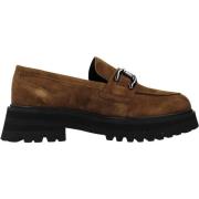 Stijlvolle dames loafers Alpe , Brown , Dames