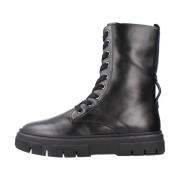 Lace-up Boots Geox , Black , Dames