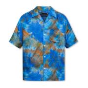 ‘Borealis’ shirt AllSaints , Blue , Heren