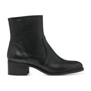 Elegante zwarte enkellaarsjes Tamaris , Black , Dames