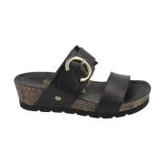 Platte sandalen miinto-df7fc8e335f0d23bab25 Panama Jack , Black , Dame...