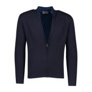 Donkerblauwe Vest met Rits Pierre Cardin , Blue , Heren