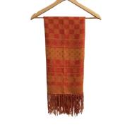 Pre-owned Fabric scarves Louis Vuitton Vintage , Orange , Dames