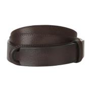 Suede Nobuckle Riem Orciani , Brown , Dames