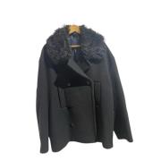 Pre-owned Wool outerwear Acne Studios Pre-owned , Black , Dames