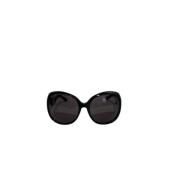 Pre-owned Plastic sunglasses Balenciaga Vintage , Black , Dames