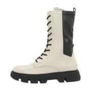Lace-up Boots Geox , Beige , Dames