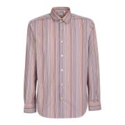 Striped print shirt PS By Paul Smith , Pink , Heren