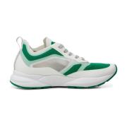 Transparante Stelle Sneakers Woden , Green , Dames