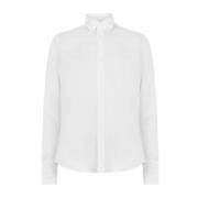 Tiger Crest Logo Shirt Kenzo , White , Heren